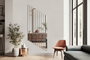Hanah Home Rectangular Stripe Espejo Irrompible Plata 10 Piezas (5 x 100 cm cada una)